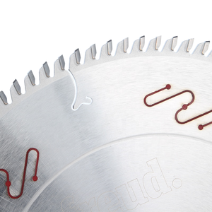 Lame de scie <span class=keywords><strong>circulaire</strong></span> blanche soudée au laser 300mm 72T pour la découpe de panneaux laminés en bois MDF (OEM) - Product Image 4