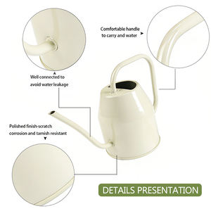 Regadera Vintage <span class=keywords><strong>de</strong></span> Acero <span class=keywords><strong>de</strong></span> 1000 ml <span class=keywords><strong>para</strong></span> Interiores y Exteriores, Botella <span class=keywords><strong>de</strong></span> Spray <span class=keywords><strong>de</strong></span> 360 ml, Duradera <span class=keywords><strong>para</strong></span> <span class=keywords><strong>Plantas</strong></span> <span class=keywords><strong>de</strong></span> Interior, Suculentas y Cactus - Product Image 3