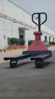Chariot à palettes manuel WELIFTRICH CBY-50S 5 tonnes avec balance intégrée, précision 0,01 %, utilisation sur terrain accidenté, certifié CE/ISO, garantie 1 an