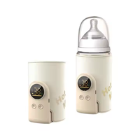 Chauffe-Biberon Portable Sans Fil Rechargeable USB Pour Voyages et Repas de Bébé