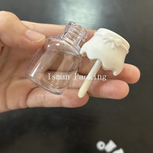 ISMAN Ingrosso Tubetto Lucidalabbra da 8ml a Forma di Biberon, Mini Contenitore Vuoto per Lucidalabbra a Forma di Biberon per Bambini, <span class=keywords><strong>Rosa</strong></span> Bianco, Logo Personalizzabile - Product Image 6