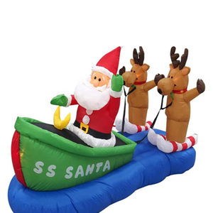 Décorations de noël gonflables géantes, pour extérieur, 12 pièces - Product Image 1