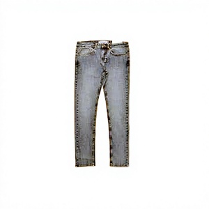 Pantalones Casuales Unisex de Peso Medio, Pantalones Cargo de Mezclilla de Alta Calidad con Doble Bolsillo, Corte Holgado, Lavado Medio, para Invierno, para Hombre - Product Image 6
