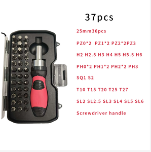 Nhà Sản Xuất Bán Buôn 27Pcs Tuốc Nơ Vít Bits Chéo Hình Hoa Mận Từ Ratchet Ổ Cắm Tuốc Nơ Vít Công Cụ Thiết Lập - Product Image 6