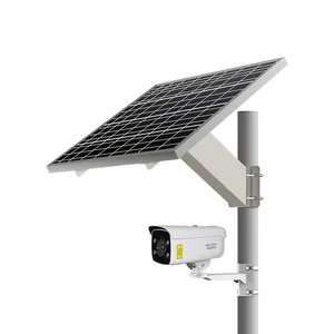 Kit solar para cctv solar, canteiro de obras, painel solar mono de 100 W, sistema movido a energia solar 60Ah
