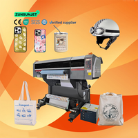 Imprimante DTF UV rouleau à rouleau format A2 de 60 cm, film de transfert à froid, imprimante de stickers, traceur avec laminateur, têtes 3200 Xp600