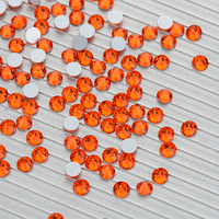Blingbling Dezelfde Cut Factes Crystal Glas Niet Hotfix Strass Platte Achterkant Spijker Rhinestones Voor Diy Ambachten