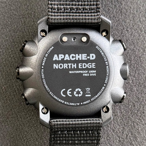 North EDGE นาฬิกาดิจิตอล APACHE-D, นาฬิกาไนลอนกีฬากันน้ำ50เมตร altitimeter Driving Watch สำหรับผู้ชายนาฬิกาดิจิตอล - Product Image 2