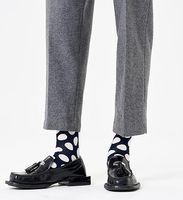 KT299 OEM Chaussettes drôles personnalisées Boîte cadeau unisexe Chaussettes à gros pois classiques en coton pour hommes