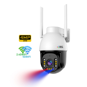กล้องวงจรปิด O-Kam Pro สำหรับภายนอกอาคาร เพื่อความปลอดภัยในบ้าน แสงสีดำ ภาพสีเต็มรูปแบบ รองรับเครือข่าย WiFi แบบดูอัลแบนด์ กล้อง IP - Product Image 1
