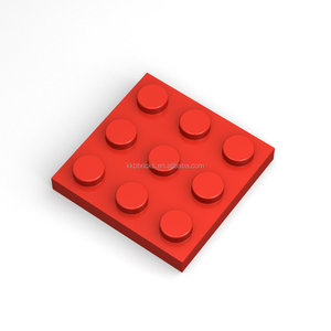 No.11212 Placa 3x3 Studs Ladrillos de construcción clásicos compatibles con las principales marcas ABS DIY Ladrillos de juguete Montaje a granel Bloques de construcción - Product Image 2