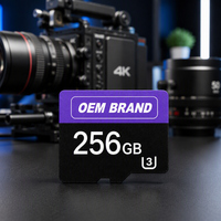Carte TF U3 64 Go pour caméra 4K, stockage haute vitesse, écriture rapide 4K, stockage photo, carte intelligente, usine