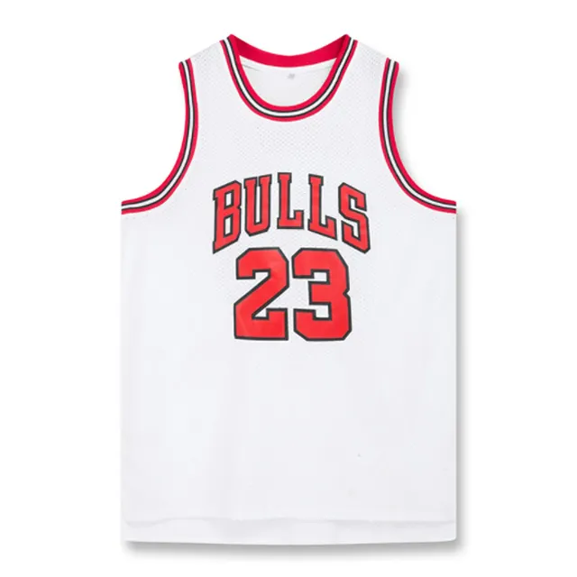 Özel logo Chicago N BA forması Bulls 23 Jordan nakış parke Vintage klasik formalar büyük boy otantik