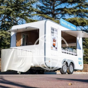 Cuisine mobile, chariot de café, chariot de collations, chariot de pizza, chariot de churros, camion de nourriture avec EEC - Product Image 1