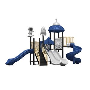 อุปกรณ์สไลด์พลาสติกสำหรับเด็กอนุบาลสวนหลังบ้านเครื่องเล่นสวนสนุกกลางแจ้ง - Product Image 1