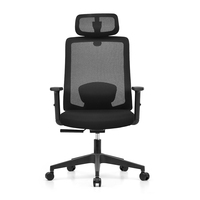 Chaise de bureau ergonomique haut de gamme avec support lombaire 2D, accoudoirs réglables en hauteur, vérin à gaz homologué BIFMA et roulettes silencieuses en nylon PU