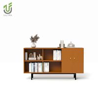 IULTRA Étagère de séparation de bureau moderne sur mesure, haute, autoportante, double face, design ouvert, cloison scolaire