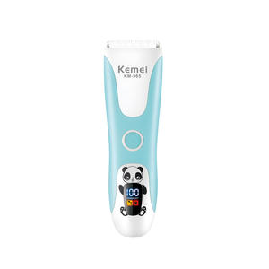 Tondeuse à cheveux électrique pour bébé Kemei KM-965, moteur sans balais, chargement silencieux, lavable à l'eau, pour usage domestique - Product Image 1