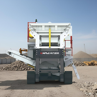 Trituradora de Impacto Móvil Mica Giant NFI200RS 450Tph Precio de Arena