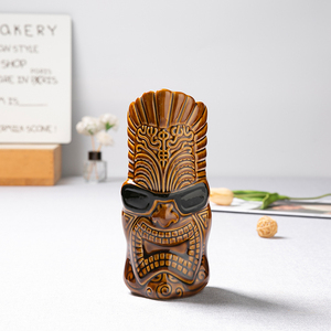 Custom <strong>Easter</strong> Land Themed Classic Barware Porcelain 3D Tiki <strong>Mugs</strong> Cocktail Cup Ceramic Hawaii Tiki <strong>Mug</strong> Ceramic Beer <strong>Mug</strong> - Product Image 5