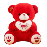 Échantillon gratuit Ours en peluche personnalisé Jouet en peluche Remplissage en coton PP Plusieurs tailles (25 cm/35 cm/45 cm) Couleurs marron/gris/blanc Vente chaude
