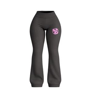 MICHI Bounce Yoga rayé femmes Vintage léger écologique évacuant la sueur Spandex/Nylon cordon Street Wear survêtements - Product Image 3