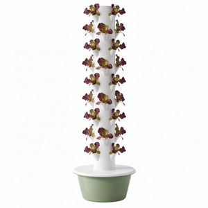 Sistema de Cultivo Hidropónico Vertical de 9 Niveles y 36 Orificios para Agricultura - Product Image 1