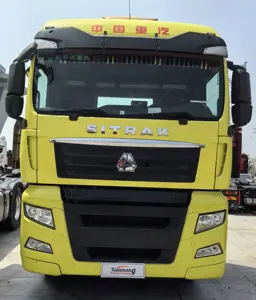 Camion tracteur diesel utilisé de forte puissance d'émissions de Sinotruk Sitrak C7H 6*4 540HP Euro 4 pour la livraison fiable de fret maritime