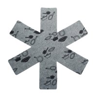 Lot de 2 séparateurs de protection en feutre pour casseroles et récipients de stockage alimentaire, 38 cm, pour poêles et casseroles antiadhésives, anti-rayures, pour cuisine, grand format