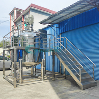 Mélangeur Guanyu Réservoir de mélange de détergent liquide Ligne de production de shampoing Machine de fabrication de savon liquide Chauffage électrique