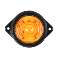 Feu de position latéral LED fixe 24V pour camion, feu de jour et de signalisation latérale pour remorque et véhicules utilitaires