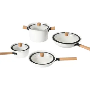 Strong and Durable Cooking Pot Set Non-Stick Cookware Aluminium Cooking Pots