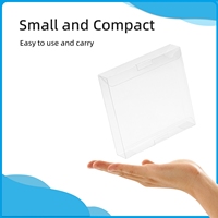 Étui de protection pour cartes de jeu en boîte transparente en PET pour GameBoy/pour GameBoy Color/pour GameBoy Advance/pour GB/pour GBC/pour GBA