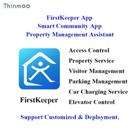 Thinmoo FirstKeeper, Sistema Inteligente de Gestión de Propiedades Comunitarias, Compatible con WiFi, Android, Apple IOS, Aplicación Personalizable y Despliegue