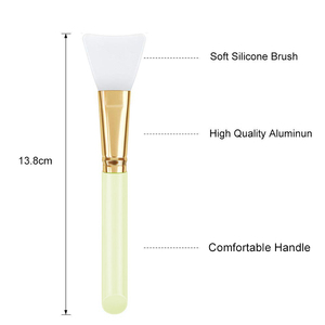 Brosse nettoyante faciale en silicone, brosse pour masque facial, nettoyant pour le visage - Product Image 5