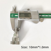 Adaptador de Vaso para Pistola de Pintura, Rosca de 10mm*1.0mm, Conector para Vaso de Pintura Compatible con SATA Minijet 3000 B Minijet 4, Vaso de Pintura Desechable