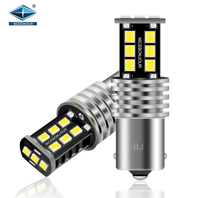 Factory Wholesale super brightness led car light 12v 2835 SMD t20 t25 led auto bulbs 1156 led 1157 for cars taxi