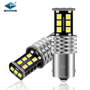 מפעל סיטונאי בהירות סופר הוביל אור רכב 12v 2835 smd t20 t25 t25 הוביל נורות רכב bau15d 1156 הוביל 1157 למכוניות