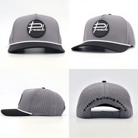 Gorras Snapback de Alta Calidad para Hombre, Gorra Trucker Personalizada de 5 o 6 Paneles con Cuerda, Gorra de Béisbol Deportiva Impermeable con Corte Láser, Gorras de Golf