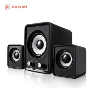 ระบบลำโพงคอมพิวเตอร์ Comcn 2.1 แชนแนล พร้อมซับวูฟเฟอร์และปุ่มควบคุมสำหรับใช้งานกับเดสก์ท็อป - Product Image 3