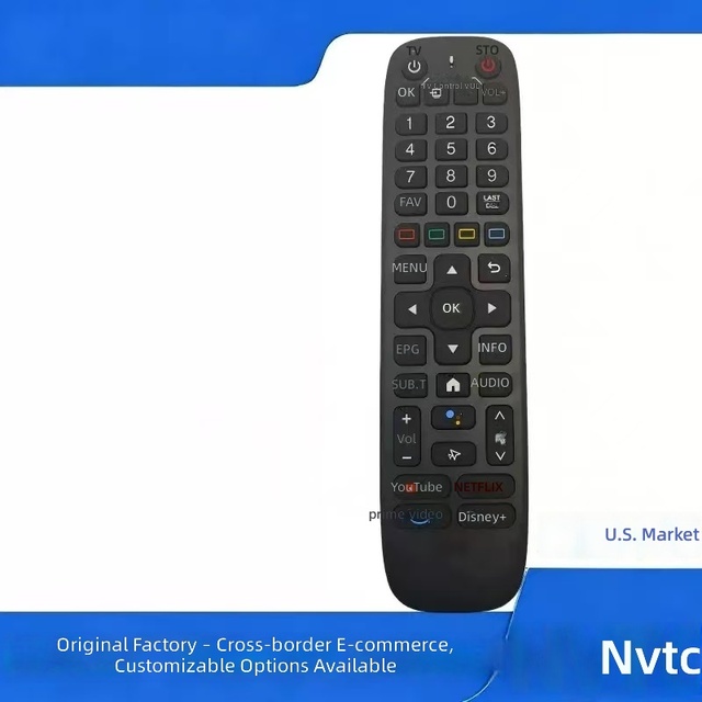 US Market 2 in 1 IR Voice Remote Control for VSeeBox V6 V6 Pro V7 Pro