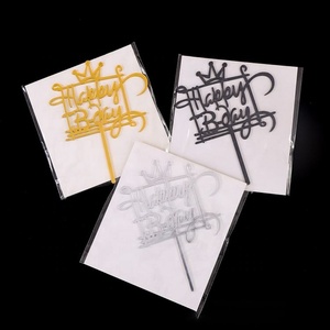 Venta al por Mayor de Productos Nuevos: Decoraciones Acrílicas Personalizadas para Pasteles - Product Image 1