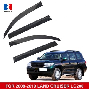 Déflecteur de vent pour vitres de voiture pour Toyota Land Cruiser LC200 et Lexus LX570 (2008-2020) – Pare-pluie et pare-soleil latéral - Product Image 2