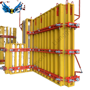 Lianggong xây dựng tường ván khuôn H20 gỗ chùm màu vàng sơn thép 4.8kg mỗi mét cột Loại ván khuôn - Product Image 1