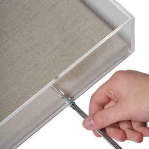 Tùy chỉnh rõ ràng <span class=keywords><strong>Acrylic</strong></span> 3D Bóng khung Treo tường treo Bảo tàng lớp khung ảnh hiển thị hộp cho 3D nghệ thuật vẽ tranh hiển thị hình ảnh - Product Image 6