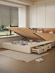 <span class=keywords><strong>Cama</strong></span> Diván con Espacio de Almacenamiento Otomano - Product Image 1