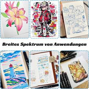 ओएम/ओडम थोक शराब आधारित दोहरी टिप मार्कर पेन स्थायी कला ड्राइंग मार्कर ओएम - Product Image 5