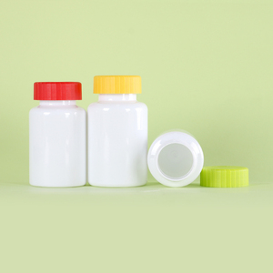 New Arrival 2026 High Quality 150ML 250ML PET <b>Plastic</b> Round Straight White Color Width Mouth Bottle With screw <b>caps</b> - Product Image 2