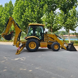 Chargeuse-pelleteuse <span class=keywords><strong>Rongshu</strong></span> 420F de haute qualité, chargeuse-pelleteuse Cat 420F avec godet, prête à être expédiée - Product Image 5