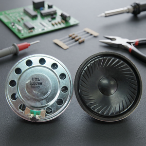 Altavoz con Marco de Metal de Neodimio de 50 mm, Plateado, Certificado ISO9001 - Product Image 3